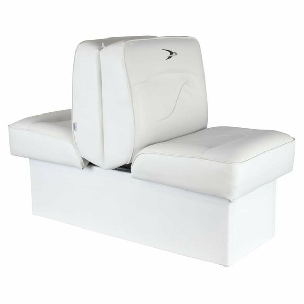 Next2Nature 10 in. Base Lounge Seat Brite White & Brite White NE3283702